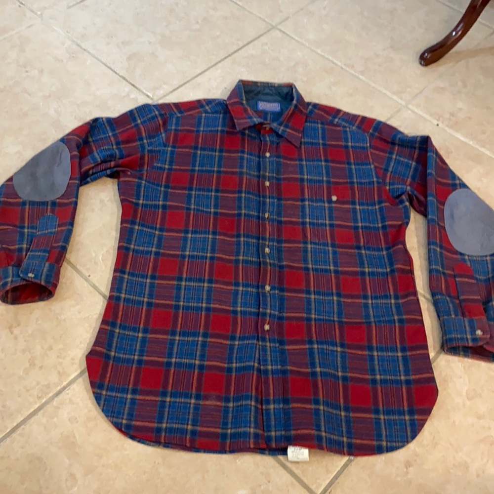 Like new Pendleton Virgin Wool Plaid Flannel Shir… - image 1